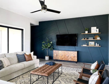 accent wall ideas for living room